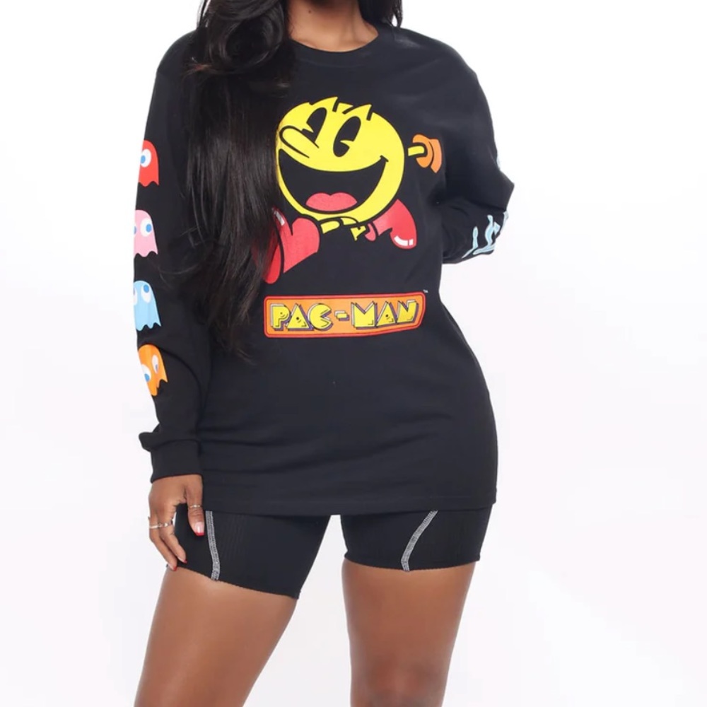 Pac Man Game Over Tunic Top